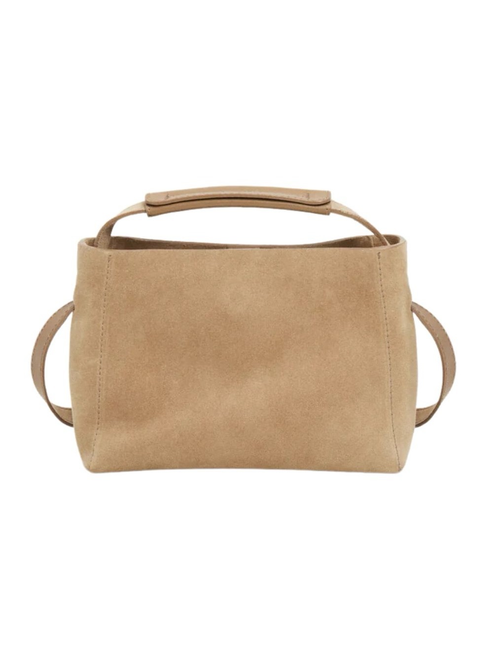 FLATTERED Hedda Suede Mini bag in “Sand”